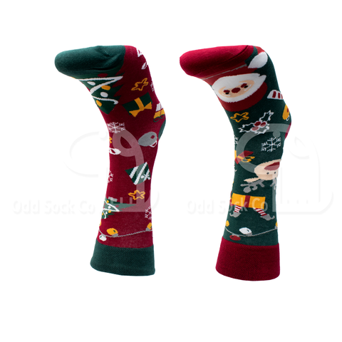 Christmas Wrapping Socks