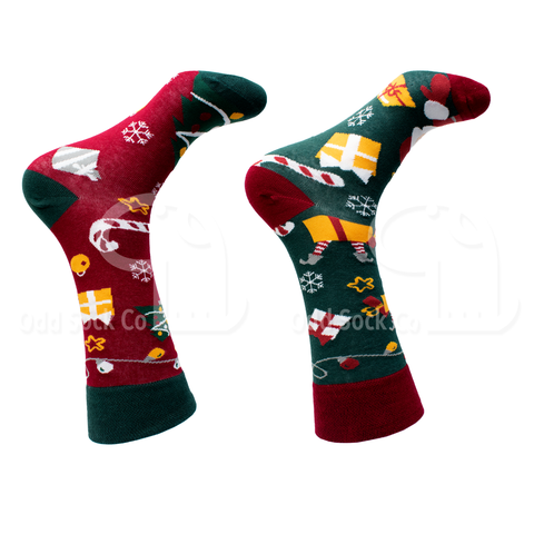 Christmas Wrapping Socks