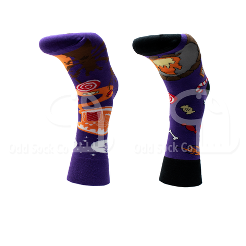 Halloween Candy Socks