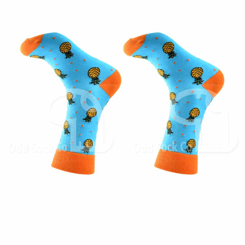 Pineapple Themed Socks Odd Sock Co