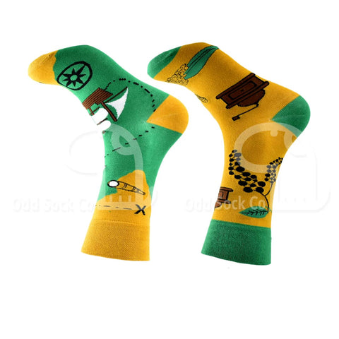 Spice Route Themed Socks Odd Sock Co