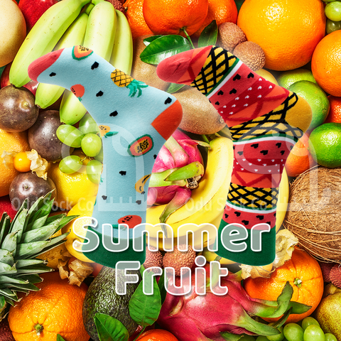 Summer Fruit Socks