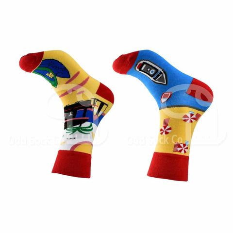 Besides the seaside themed socks from odd sock co