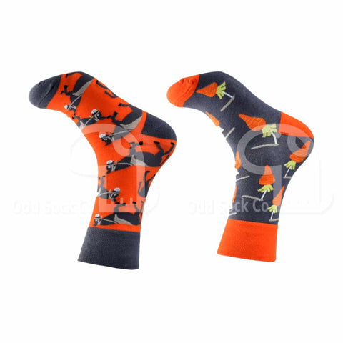 Carrot And Stick Donkey Themed Socks Odd Sock Co