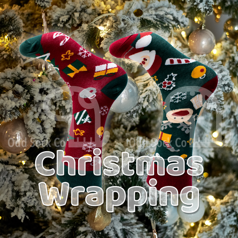 Christmas Wrapping Socks