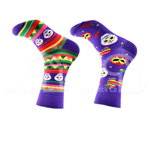 Fiesta Themed Socks Odd Sock Co