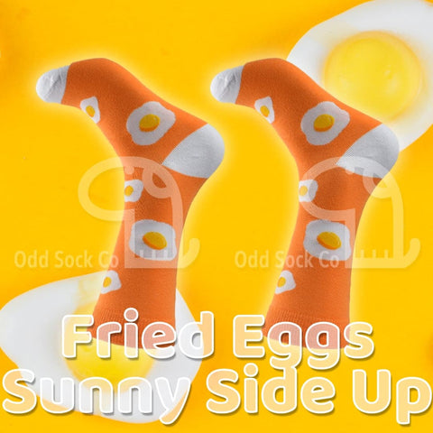 Fried Eggs (Sunny Side Up) Socks