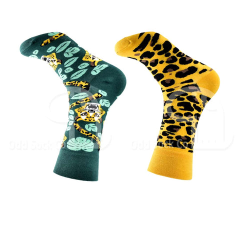 Leopard Spot Themed Socks Odd Sock Co