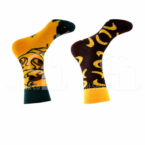 Monkeying Around Themed Socks Odd Sock Co Right View