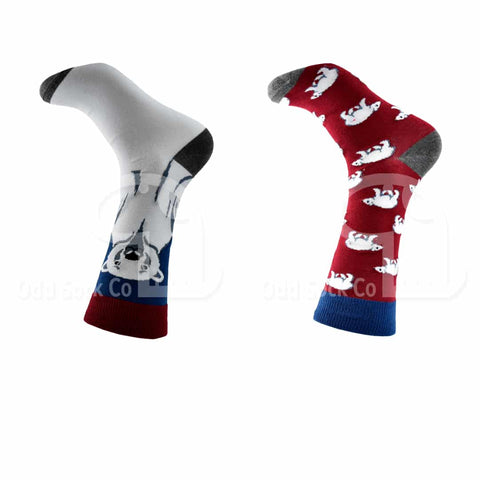 Polar Bear Themed Socks Odd Sock Co