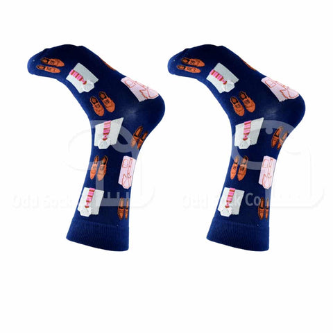 Shirt-And-Tie-Themed Socks Odd Sock Co