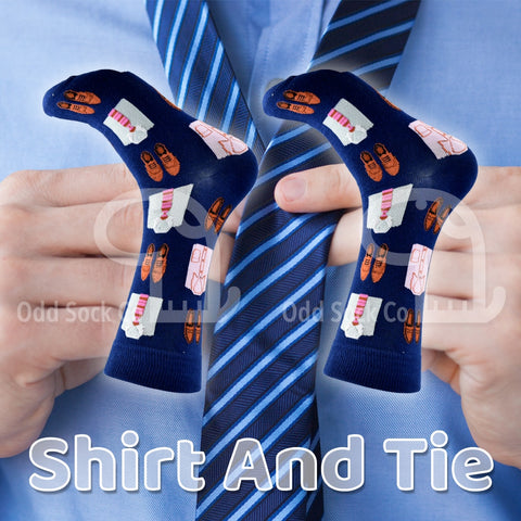 Shirt And Tie Socks