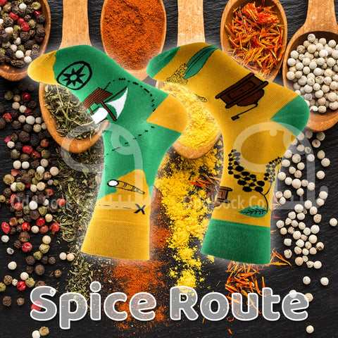 Spice Route Socks