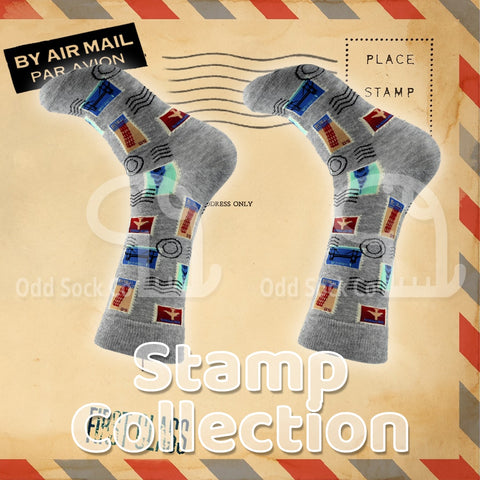 Stamp Collection Socks